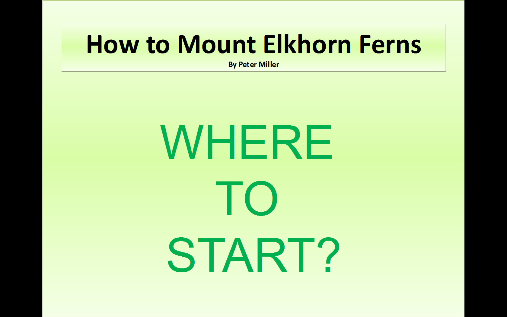 Elkhorn Guide 1